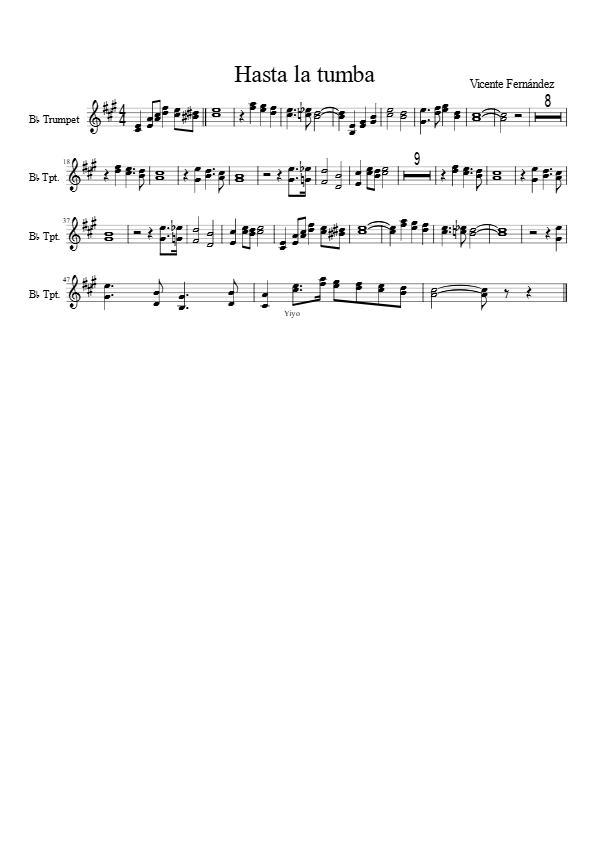 La imagen puede contener una previsualizacion de una partitura